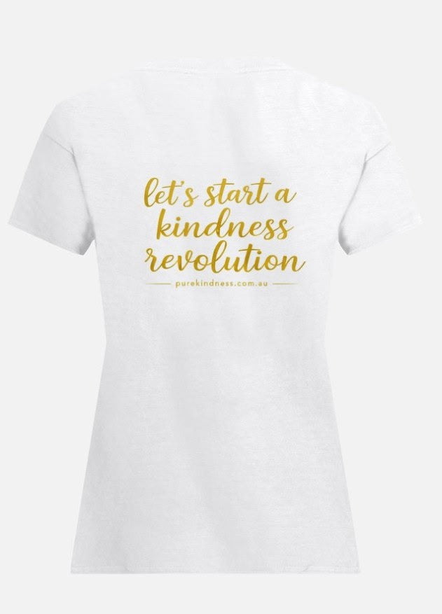 Pure Kindness T-shirt - Women's White