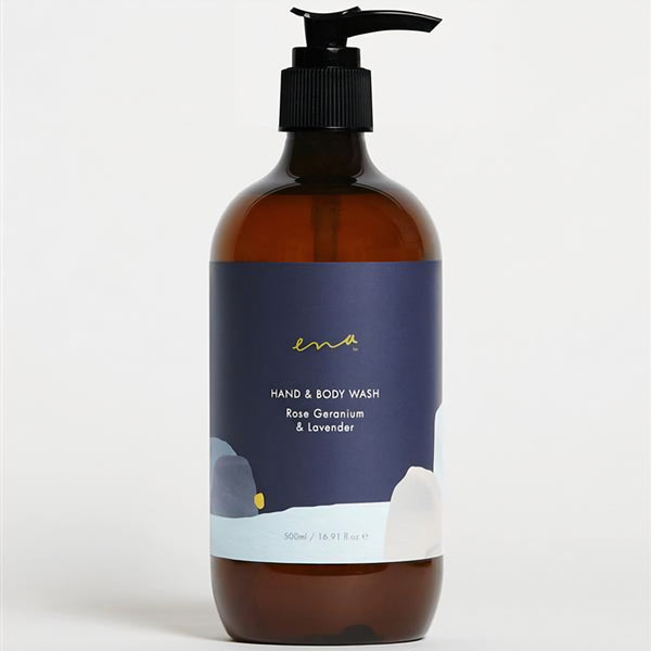 Hand & Body Wash - Rose Geranium & Lavender